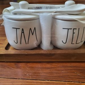 Rae dunn jam & jelly set